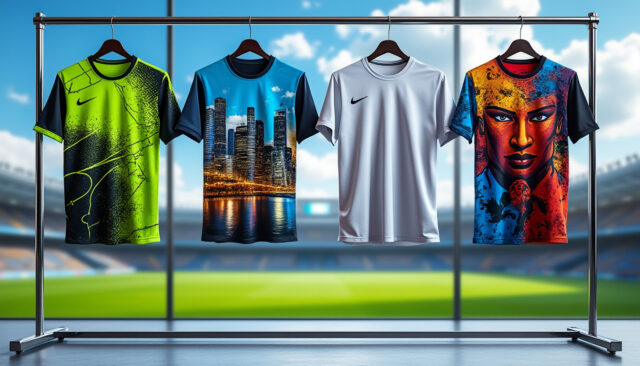 explorez les dernières tendances et styles innovants pour créer des dessins captivants sur des maillots de foot vierges. trouvez l'inspiration pour personnaliser vos créations et vous démarquer sur le terrain!