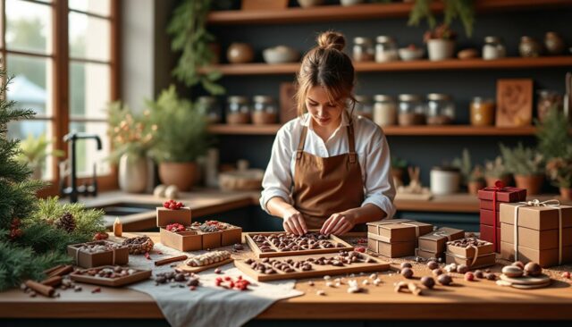 Fabriquez votre propre calendrier de l'Avent d'un chocolatier à la maison découvrez comment fabriquer votre propre calendrier de l'avent chocolaté à la maison avec notre guide étape par étape. apprenez les astuces d'un chocolatier pour créer des douceurs personnalisées et rendre votre attente avant noël encore plus gourmande!