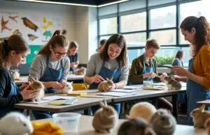 Formation de soigneur animalier au lycée Saint-André : entre théorie et pratique découvrez la formation de soigneur animalier au lycée saint-andré, alliant théorie et pratique pour préparer les futurs professionnels à la gestion et au soin des animaux. une expérience immersive au cœur de l'univers animalier, avec des enseignements adaptés et des stages professionnels.