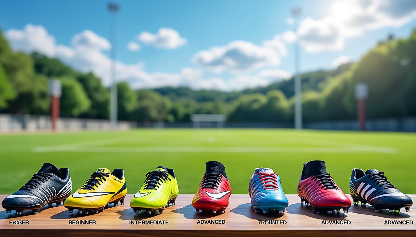 découvrez notre guide complet sur le choix des crampons de rugby adaptés à votre niveau. apprenez à sélectionner les bonnes chaussures pour améliorer votre performance sur le terrain, tout en tenant compte des matériaux, du confort et des spécificités des différents types de terrain. ne laissez rien au hasard pour exceller dans votre passion !