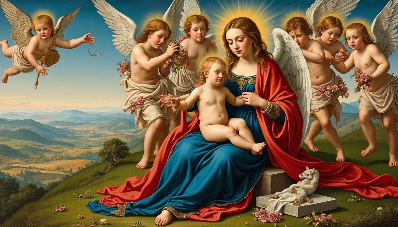 découvrez 'la madone du magnificat', une œuvre d'art fascinante qui captive par sa beauté et son histoire. plongez dans l'univers artistique de ce chef-d'œuvre et laissez-vous émerveiller par son influence et son symbolisme.