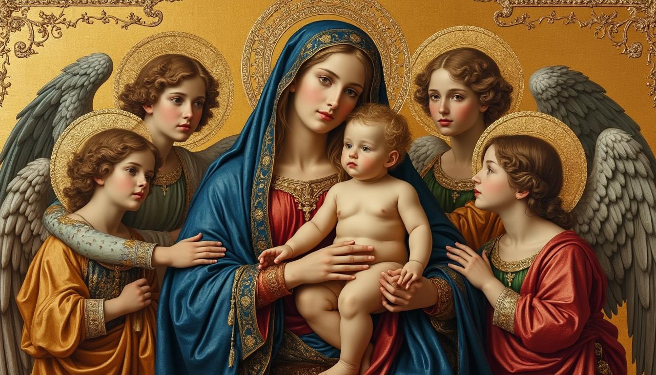 découvrez 'la madone du magnificat', une œuvre d'art captivante qui allie histoire et beauté. plongez dans l'univers artistique de cette création exceptionnelle et explorez son impact sur la culture.