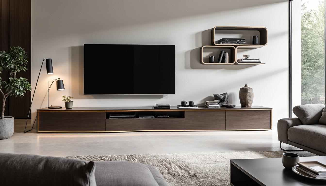 découvrez le meuble tv forum 9837patv en chêne dakota, une pièce au design moderne qui allie élégance et praticité. idéal pour organiser votre espace de vie, il offre des rangements astucieux tout en apportant une touche chaleureuse à votre intérieur. transformez votre salon avec ce meuble au style intemporel.