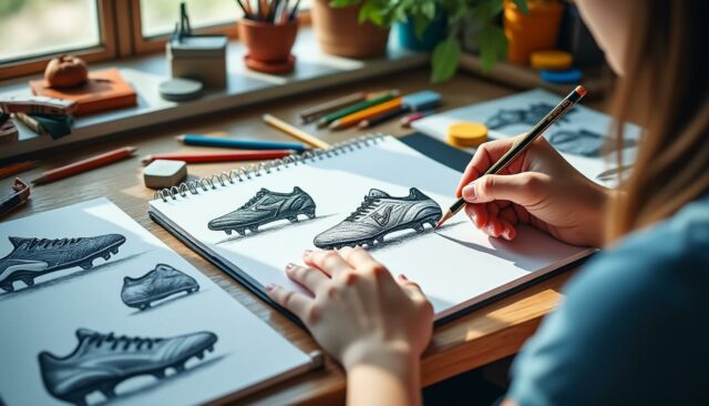 Les astuces essentielles pour apprendre à comment dessiner des crampons de foot découvrez les astuces essentielles pour apprendre à dessiner des crampons de foot avec facilité. que vous soyez débutant ou passionné, suivez nos conseils pratiques et améliorez vos compétences artistiques en créant des illustrations réalistes et détaillées. plongez dans l'univers du dessin sportif et faites briller votre créativité !
