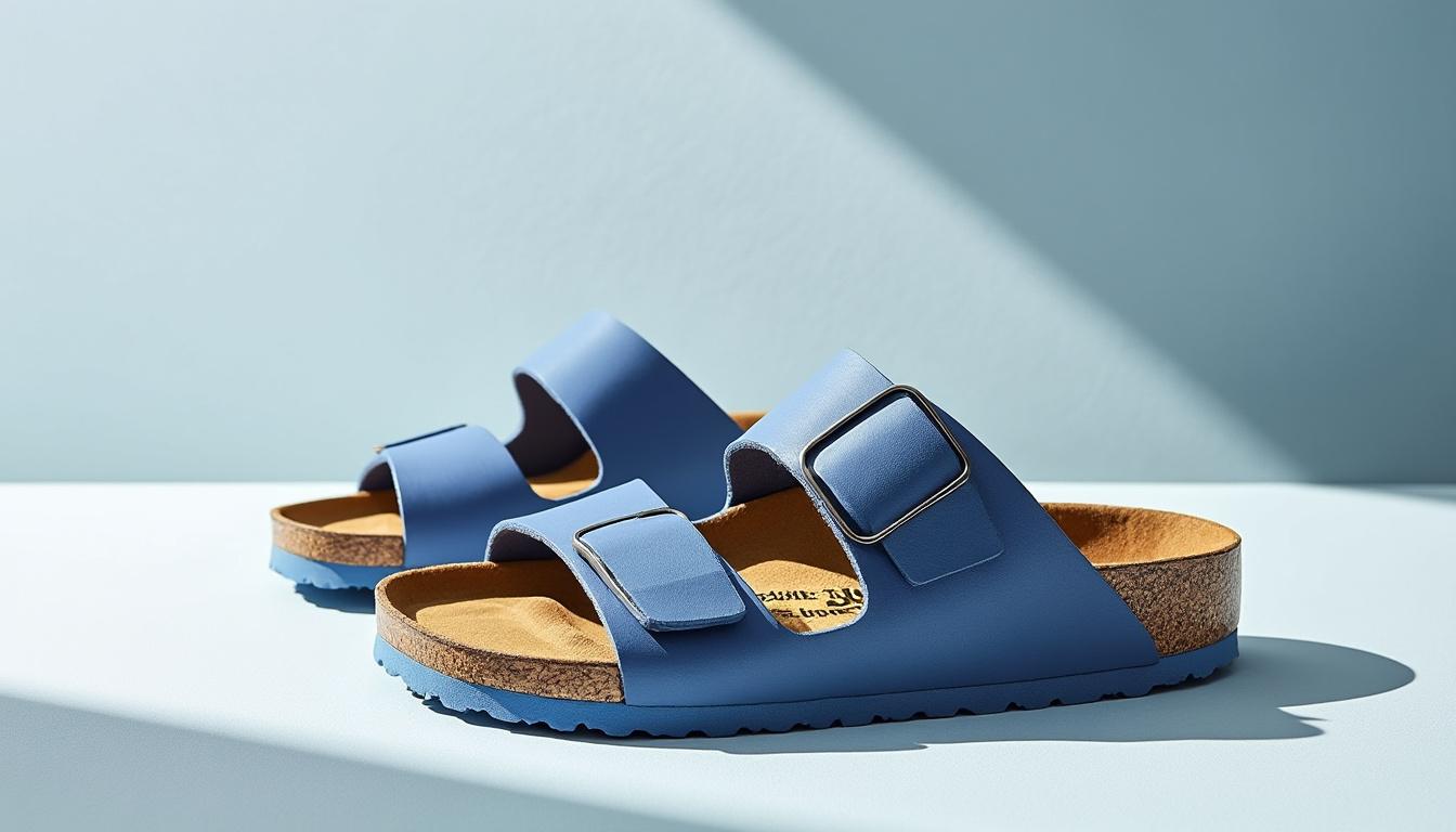 découvrez les bienfaits des chaussures birkenstock gizeh bleu pour vos pieds. alliant confort, soutien et style, ces sandales font le bonheur de vos pieds tout en vous offrant une allure élégante. idéales pour un usage quotidien, elles garantissent une marche agréable et un bien-être optimal.