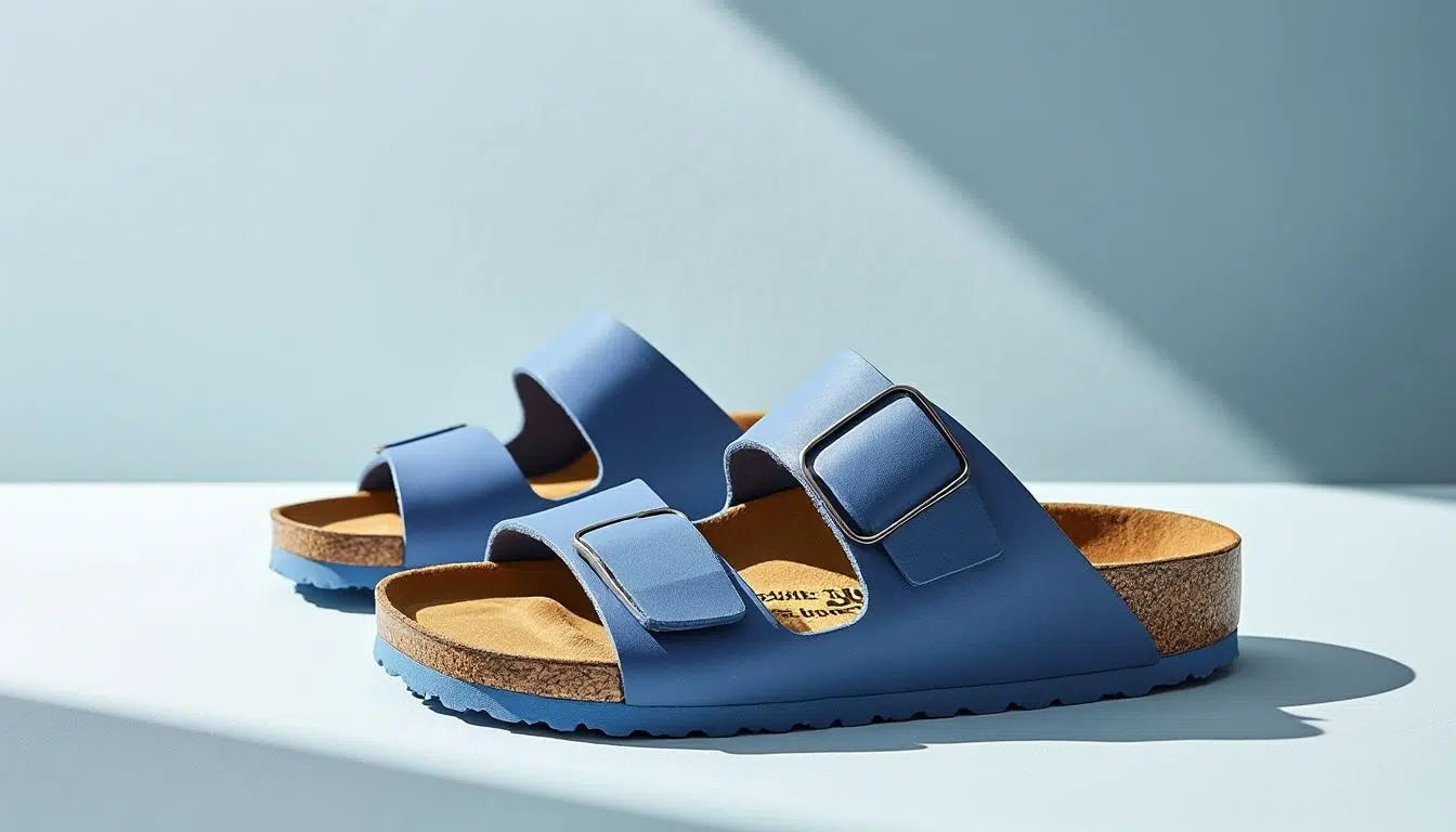 découvrez les bienfaits des chaussures birkenstock gizeh bleu pour vos pieds. alliant confort, soutien et style, ces sandales font le bonheur de vos pieds tout en vous offrant une allure élégante. idéales pour un usage quotidien, elles garantissent une marche agréable et un bien-être optimal.