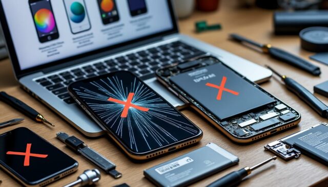 Les erreurs à éviter lors de l'achat de pièces détachées de téléphone iPhone X découvrez les erreurs courantes à éviter lors de l'achat de pièces détachées pour votre iphone x. assurez-vous de choisir des composants de qualité et d'optimiser les performances de votre appareil tout en évitant les arnaques et les pièces non fiables.