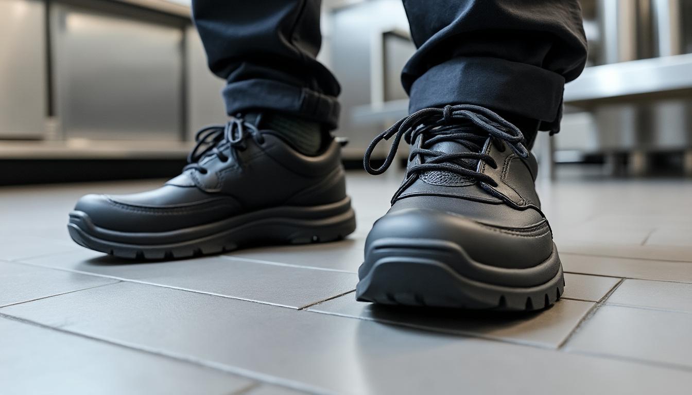 découvrez les meilleures chaussures de sécurité pour cuisine, alliant confort et protection, idéales pour un usage quotidien. profitez d'un maintien optimal et d'un style adapté à votre environnement de travail, tout en prenant soin de vos pieds lors de vos longues heures en cuisine.