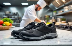 découvrez notre sélection des meilleures chaussures de sécurité pour cuisine, alliant confort et protection. idéales pour un usage quotidien, ces chaussures vous garantissent une sécurité optimale tout en restant agréables à porter toute la journée. ne faites aucun compromis entre style et fonctionnalité dans votre environnement de travail!