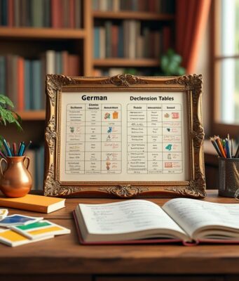 découvrez notre guide pratique sur les tableaux des déclinaisons de l'allemand, conçu pour simplifier votre apprentissage de cette langue. apprenez les règles essentielles et maîtrisez les déclinaisons efficacement grâce à des exemples clairs et des astuces utiles.