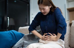 Diarrhea or constipation, problems with health concept.