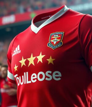découvrez le maillot de rugby toulouse 6 étoiles, un incontournable pour tous les fans de l'équipe. alliant confort et style, ce maillot vous permet de soutenir votre équipe préférée avec fierté. ne manquez pas l'occasion de porter les couleurs de toulouse sur le terrain ou en dehors !