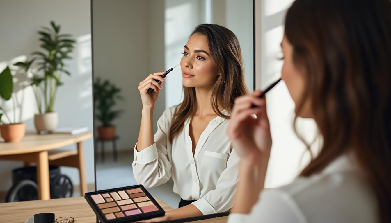 découvrez les essentiels du maquillage jour pour réussir votre cap esthétique. notre guide vous propose une sélection de produits adaptés pour un rendu parfait, alliant technique et élégance. soyez prête à briller lors de votre examen avec nos conseils d'experts.