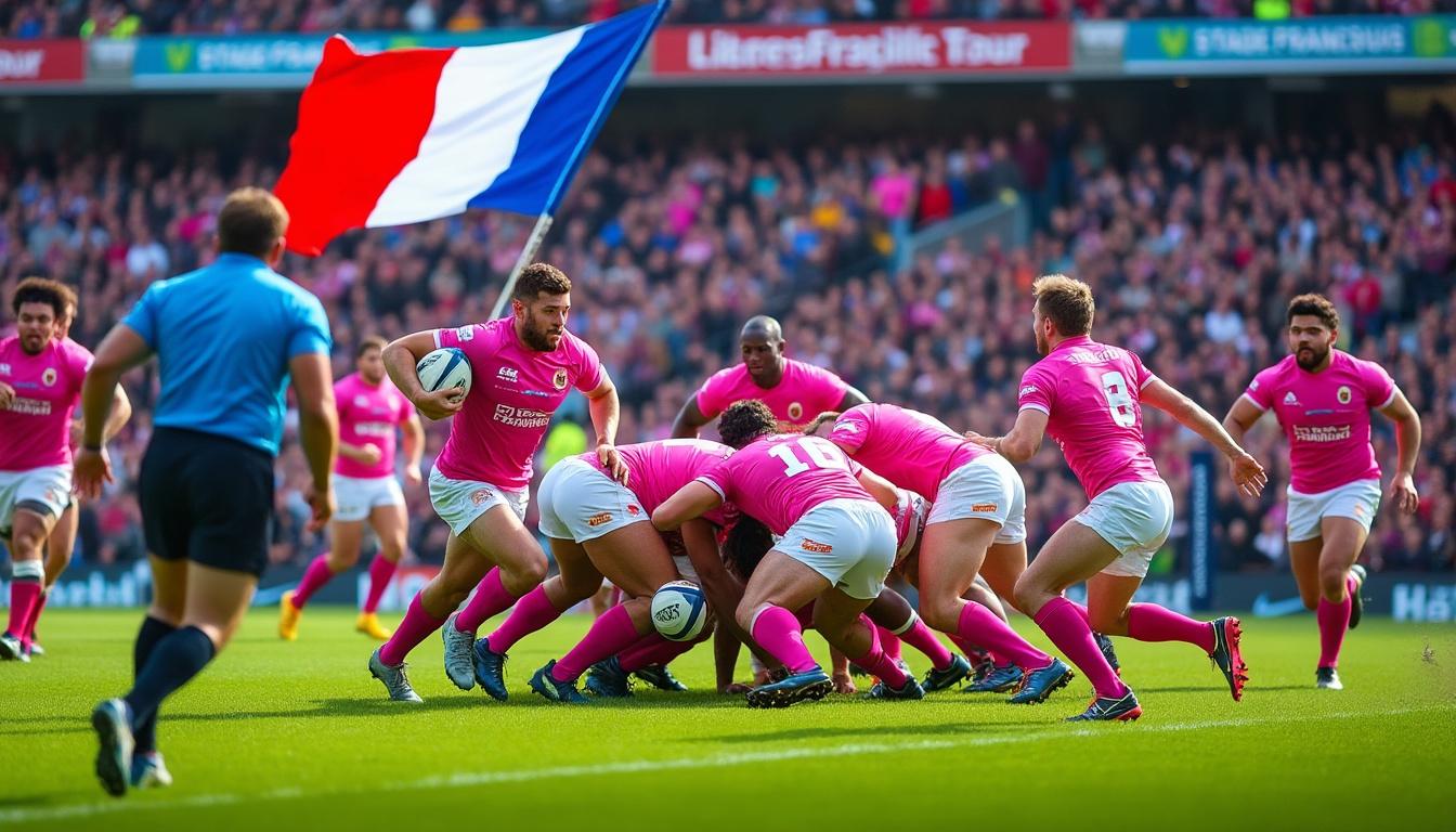 découvrez l'origine vibrante du maillot rose du stade français et son impact dans le monde du rugby. explorez comment cette couleur unique reflète l'identité du club et son engagement envers des valeurs telles que l'égalité et la solidarité dans le sport.