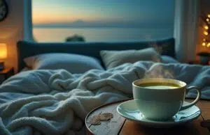 Pourquoi le thé vert le soir pourrait améliorer votre sommeil découvrez comment le thé vert peut favoriser un sommeil réparateur en soirée. apprenez les bienfaits des antioxydants et des acides aminés présents dans cette boisson apaisante, idéale pour se détendre avant de dormir.