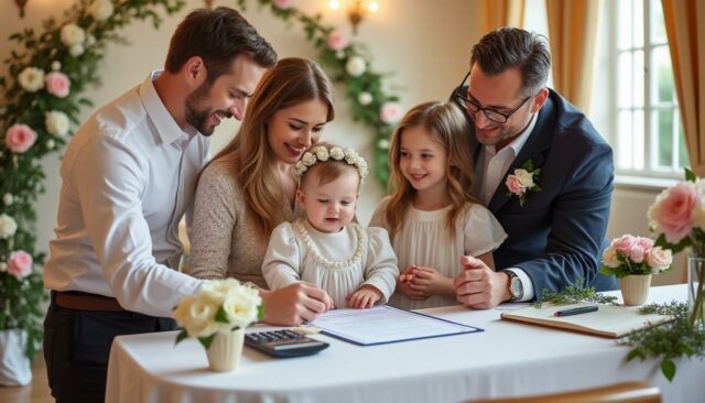 Quel est le prix d'un baptême civil en mairie et comment le budgétiser ? découvrez les coûts associés à un baptême civil en mairie et apprenez à le budgétiser efficacement. cet article vous guide à travers les frais à prévoir, les démarches à suivre et les astuces pour une cérémonie réussie sans dépasser votre budget.