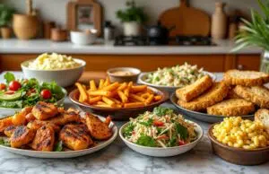 découvrez notre sélection des 10 meilleurs accompagnements pour sublimer vos plats cuisinés à la friteuse à air. des idées délicieuses et simples à réaliser pour régaler vos proches à chaque repas!