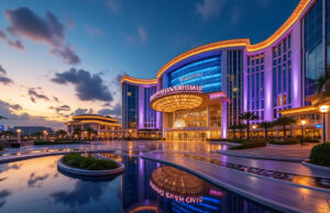 plongez dans l’univers luxueux du city of dreams à cotai, chine : un casino prestigieux offrant jeux, spectacles et divertissements pour une expérience inoubliable.