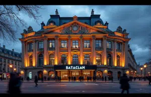 découvrez le bataclan à paris, une salle de concert emblématique réputée pour son histoire, son ambiance unique et sa programmation variée. ne manquez pas ce lieu incontournable de la scène musicale française !