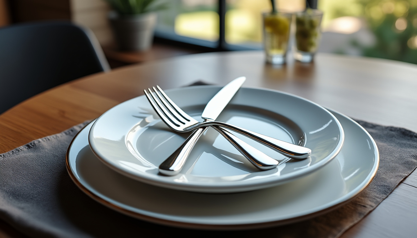 découvrez pourquoi disposer ses couverts croisés dans l'assiette est considéré comme un symbole d'élégance à table. tradition, étiquette et raffinement expliqués simplement !
