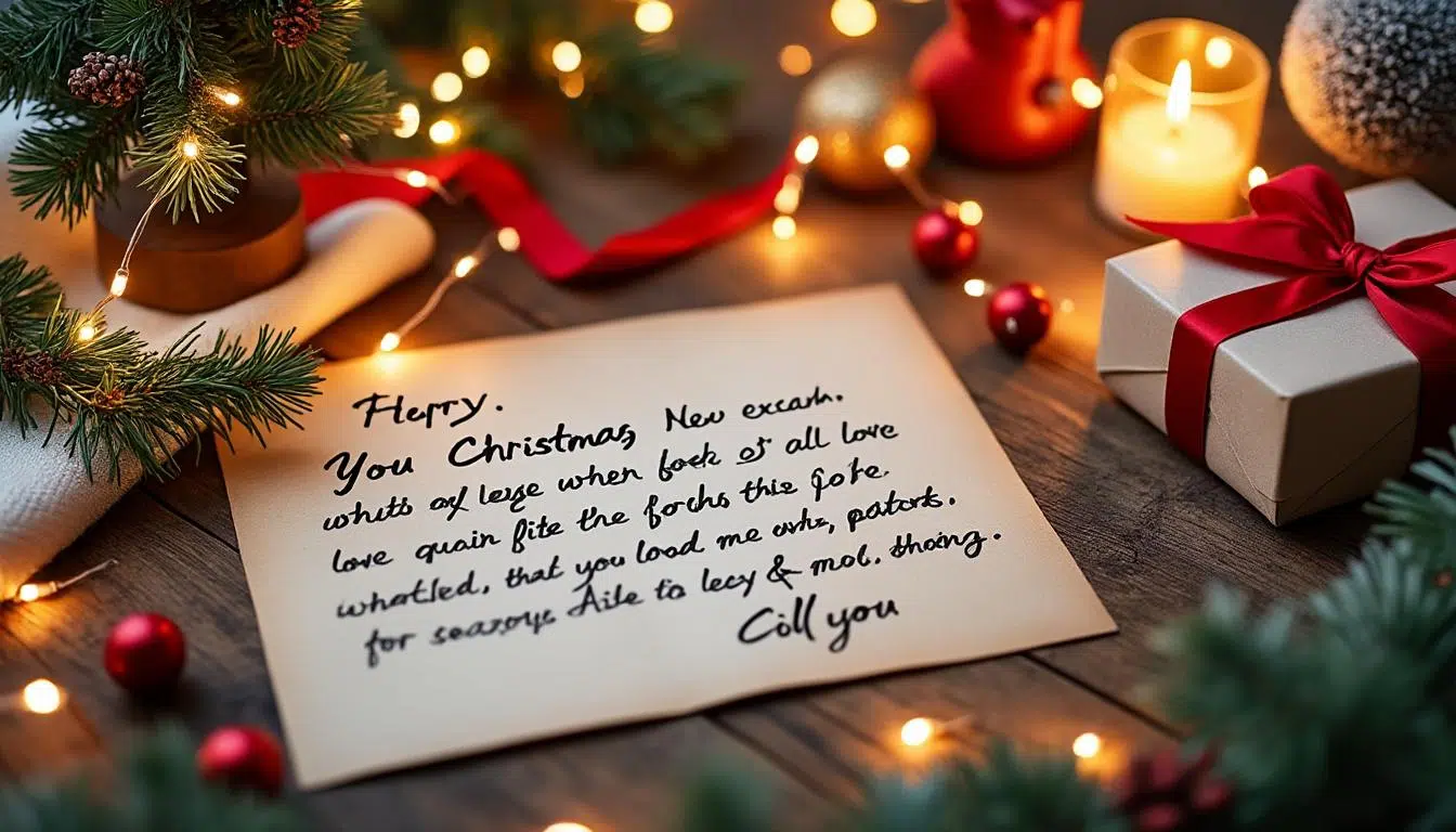 découvrez comment rédiger une lettre d'amour touchante pour noël à votre moitié. conseils, exemples et astuces pour exprimer vos sentiments et faire de ce moment un souvenir inoubliable.