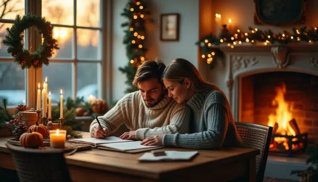 L'art de rédiger une lettre d'amour pour Noël à votre moitié découvrez comment exprimer vos sentiments à travers une lettre d'amour émouvante pour noël. inspirez-vous de nos conseils pour toucher le cœur de votre moitié et rendre cette fête encore plus magique.