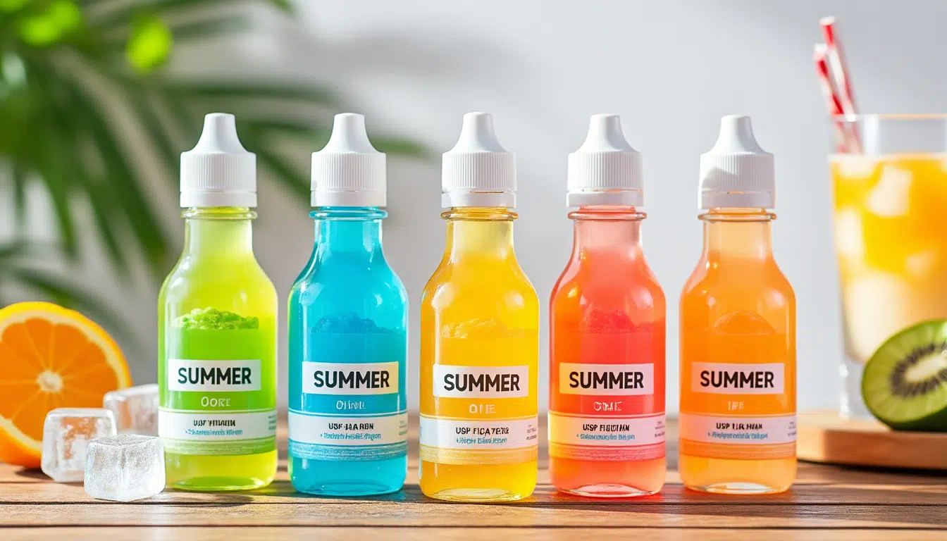 découvrez les e-liquides incontournables de e-liquideo, fabricant français, pour vivre un été rafraîchissant et plein de saveurs. explorez notre sélection idéale pour vos pauses vape estivales !