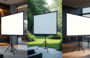 découvrez comment choisir l'écran de projection sur trépied idéal pour vos besoins grâce à nos conseils pratiques et astuces pour une expérience visuelle optimale.