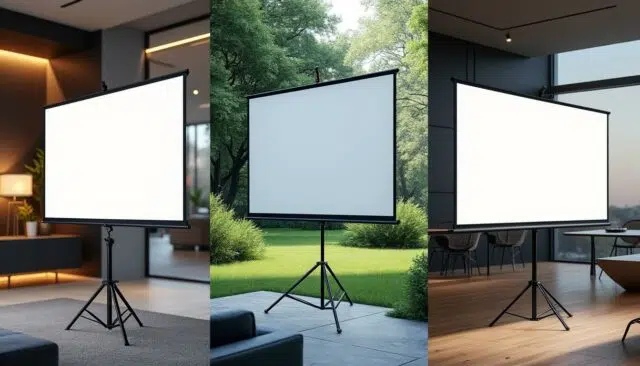 découvrez comment choisir l'écran de projection sur trépied idéal pour vos besoins grâce à nos conseils pratiques et astuces pour une expérience visuelle optimale.