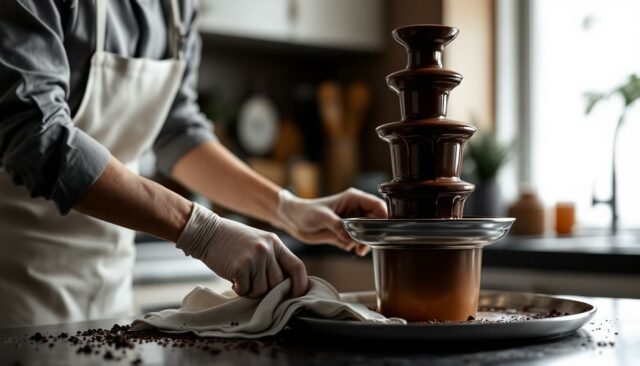 découvrez nos conseils pratiques pour entretenir votre fontaine de chocolat noir et prolonger sa durée de vie, afin de savourer des moments gourmands en toute sérénité.