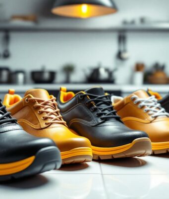 découvrez notre comparatif des meilleures marques de chaussures de sécurité pour cuisine, spécialement conçues pour les chefs. confort, sécurité et durabilité garanties pour travailler en toute sérénité.