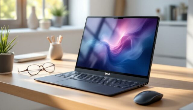 découvrez le pc portable dell 14 pouces avec ssd, alliant performance et économie pour répondre à tous vos besoins informatiques au quotidien.