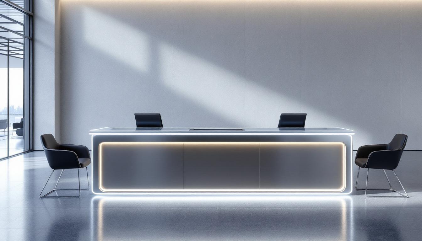 découvrez comment un design innovant peut métamorphoser votre banque d'accueil lors d'un salon professionnel, attirant plus de visiteurs et renforçant votre image de marque.