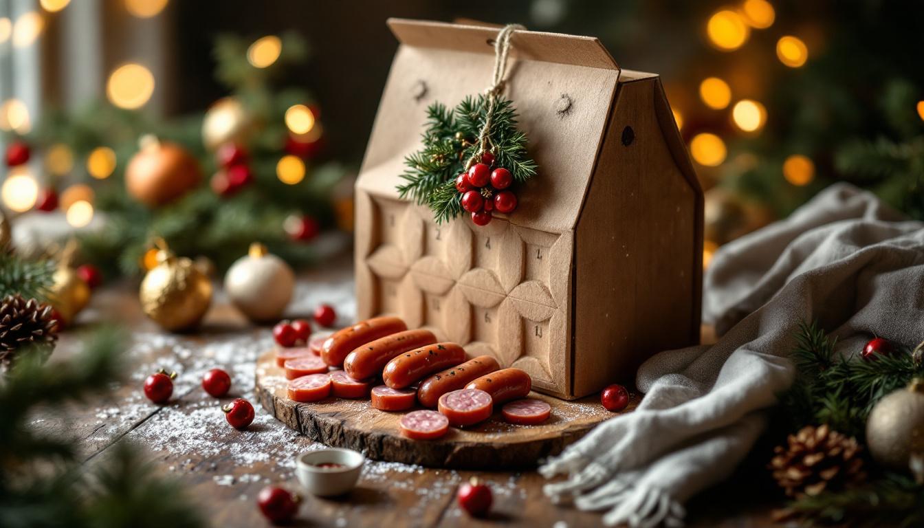 découvrez comment un calendrier de l'avent saucisson peut renforcer l'esprit festif, apporter convivialité et surprise tout au long de la période de noël.