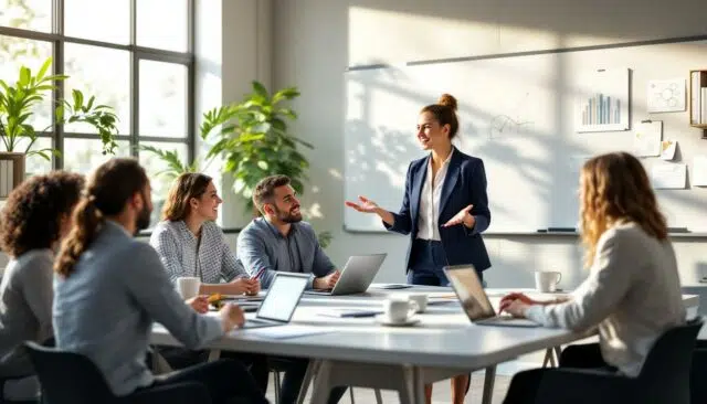 découvrez les compétences essentielles acquises lors d'une formation de formateur pour adultes, incluant pédagogie, communication et gestion de groupe, pour transmettre efficacement vos connaissances.