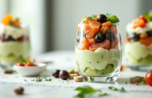 découvrez nos meilleures recettes de verrines salées faites maison, parfaites pour régaler vos invités lors de vos apéritifs. faciles, rapides et délicieuses à tester dès maintenant !