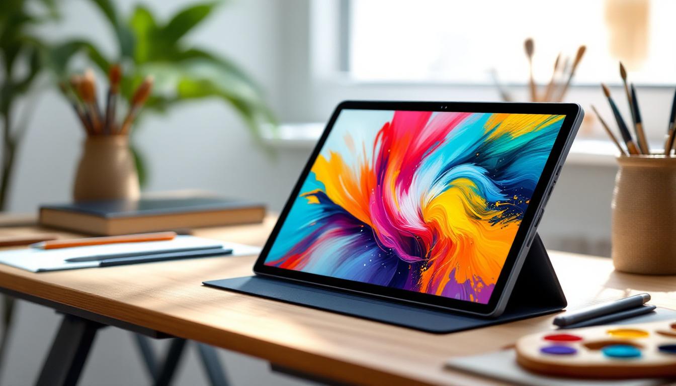 découvrez la tablette tactile microsoft 12 pouces, l’outil parfait pour les artistes numériques alliant performance, précision et mobilité pour libérer votre créativité.