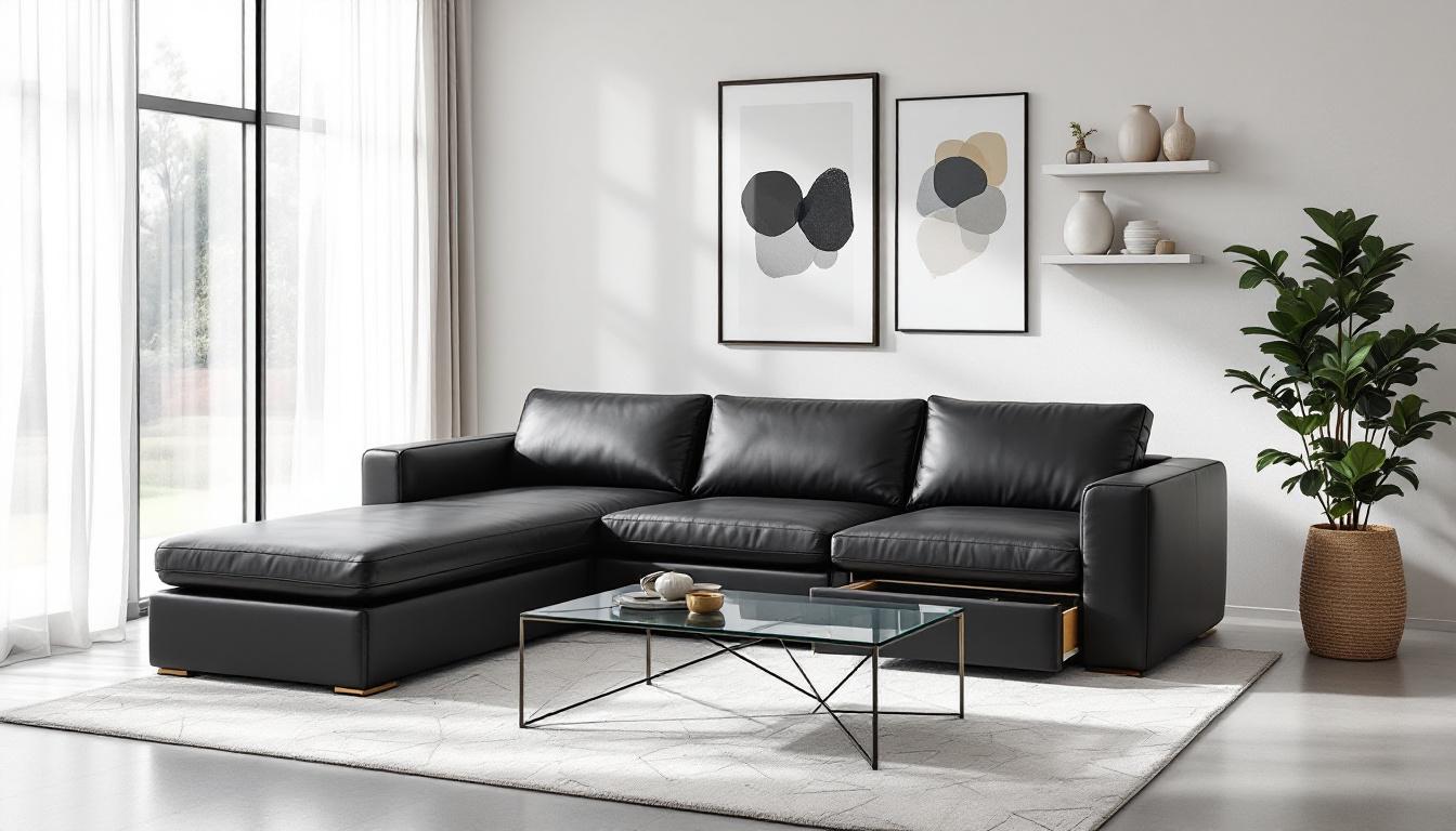 découvrez le top 5 des styles de canapés d'angle convertibles avec coffre, alliant design, confort et rangement pour métamorphoser votre intérieur.