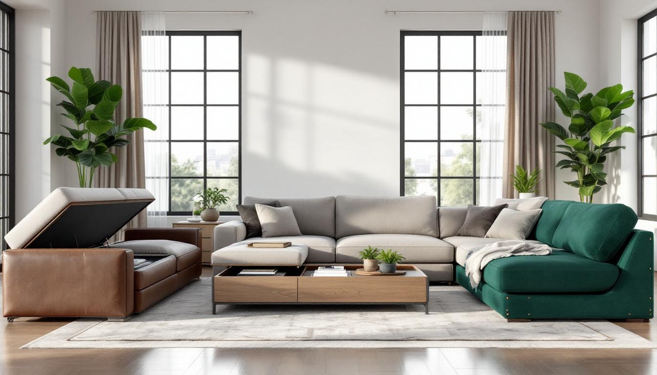découvrez le top 5 des styles de canapés d'angle convertibles avec coffre, alliant design et fonctionnalité pour transformer votre intérieur en un espace élégant et pratique.