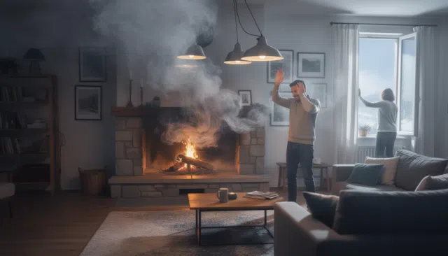 refoulement de fumée