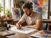 découvrez comment l'encrage ou ancrage peut stimuler la créativité et améliorer les œuvres d'art modernes grâce à ses bienfaits uniques.