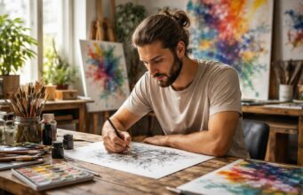 Les bienfaits de l’encrage ou ancrage sur la création artistique moderne découvrez comment l'encrage ou ancrage peut stimuler la créativité et améliorer les œuvres d'art modernes grâce à ses bienfaits uniques.