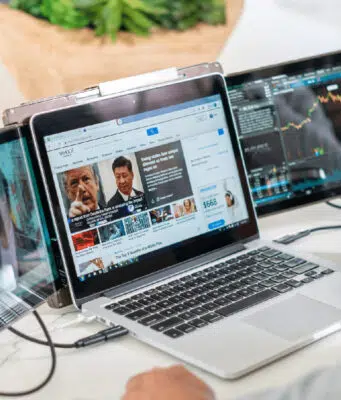 Trio 3 Pro pour tripler la taille de l'écran