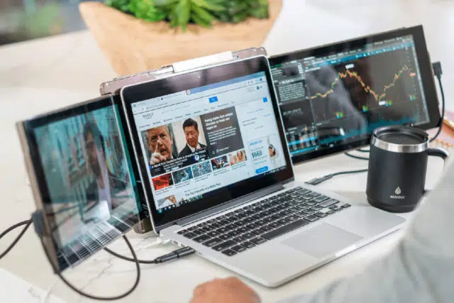 Trio 3 Pro pour tripler la taille de l'écran