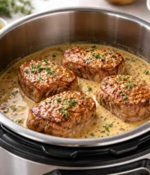apprenez à préparer un filet mignon à la moutarde savoureux et rapide avec votre cookeo en moins de 30 minutes. une recette facile pour un repas délicieux au quotidien.