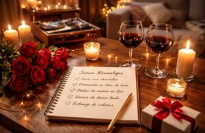 découvrez une planification détaillée pour une soirée romantique parfaite avec des activités spécialement conçues pour les couples, alliant douceur et moments inoubliables.