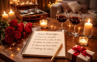 découvrez une planification détaillée pour une soirée romantique parfaite avec des activités spécialement conçues pour les couples, alliant douceur et moments inoubliables.