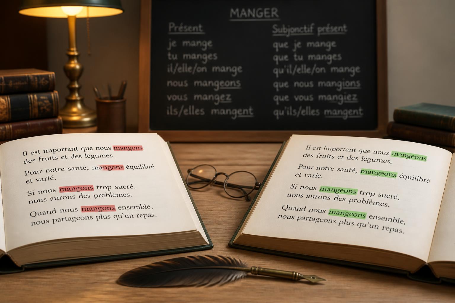 découvrez la différence entre « mangons » et « mangeons » et résolvez ce dilemme grammatical fréquent en français grâce à nos explications claires et précises.