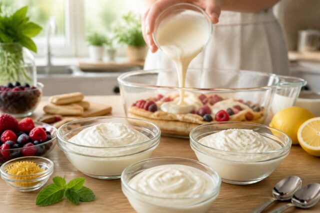 Comment remplacer la mascarpone dans vos desserts préférés ? découvrez des alternatives simples et savoureuses pour remplacer la mascarpone dans vos desserts préférés, et réalisez des recettes gourmandes sans compromis.