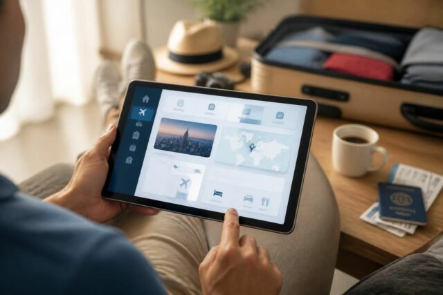 simplifiez la gestion de vos réservations et confirmations de voyage sur tablette windows, pour une organisation sans stress et un voyage serein.
